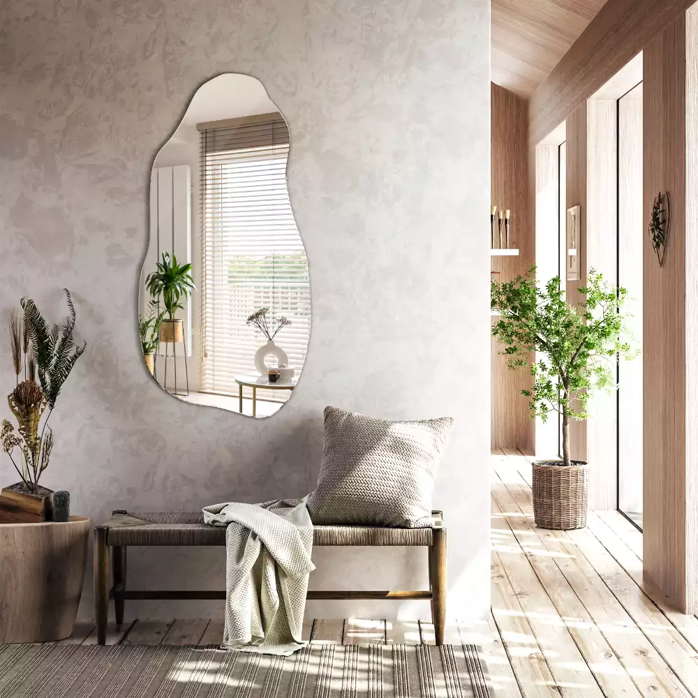 Organische spiegel hangende vlek