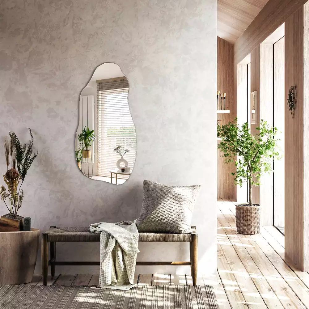 Organische spiegel hangende vlek