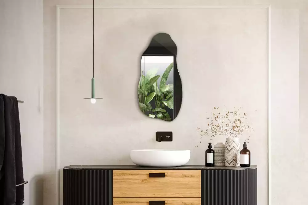 Organische spiegel hangende vlek