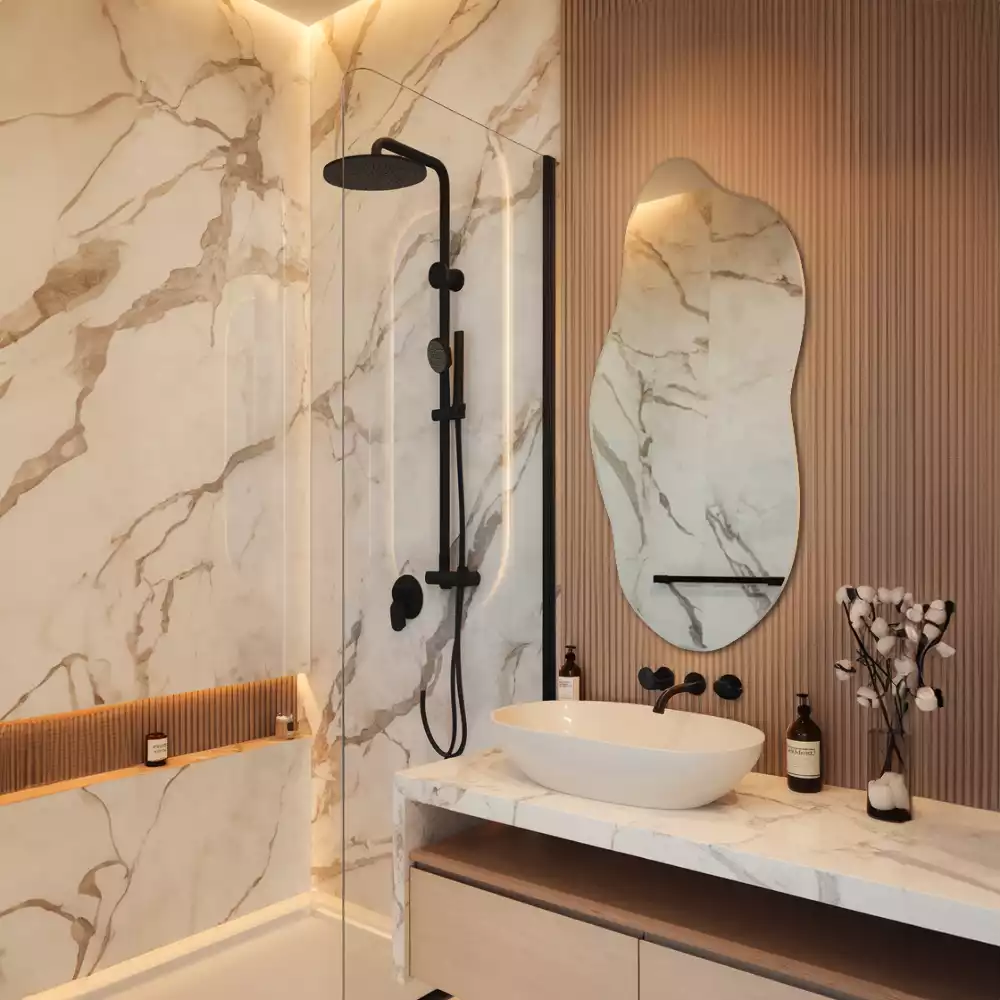 Organische spiegel een indrukwekkende toevoeging