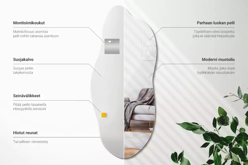 Organische spiegel een indrukwekkende toevoeging