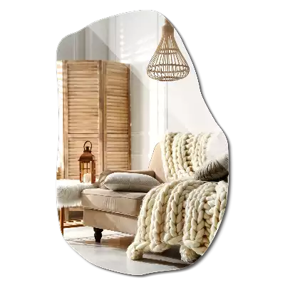 Spiegel onregelmatig modieus accent