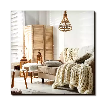 Rechthoekige spiegel zonder lijst frameloze moderne