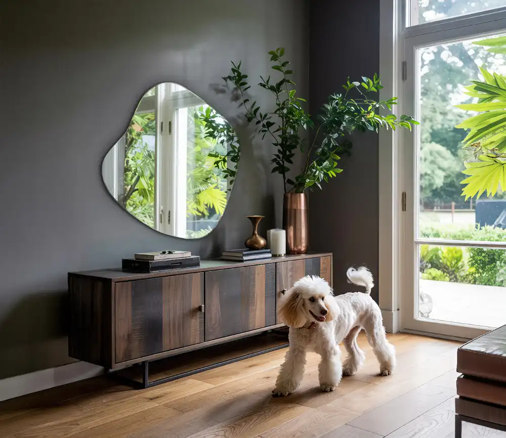 Spiegel spetter opvallend accessoire