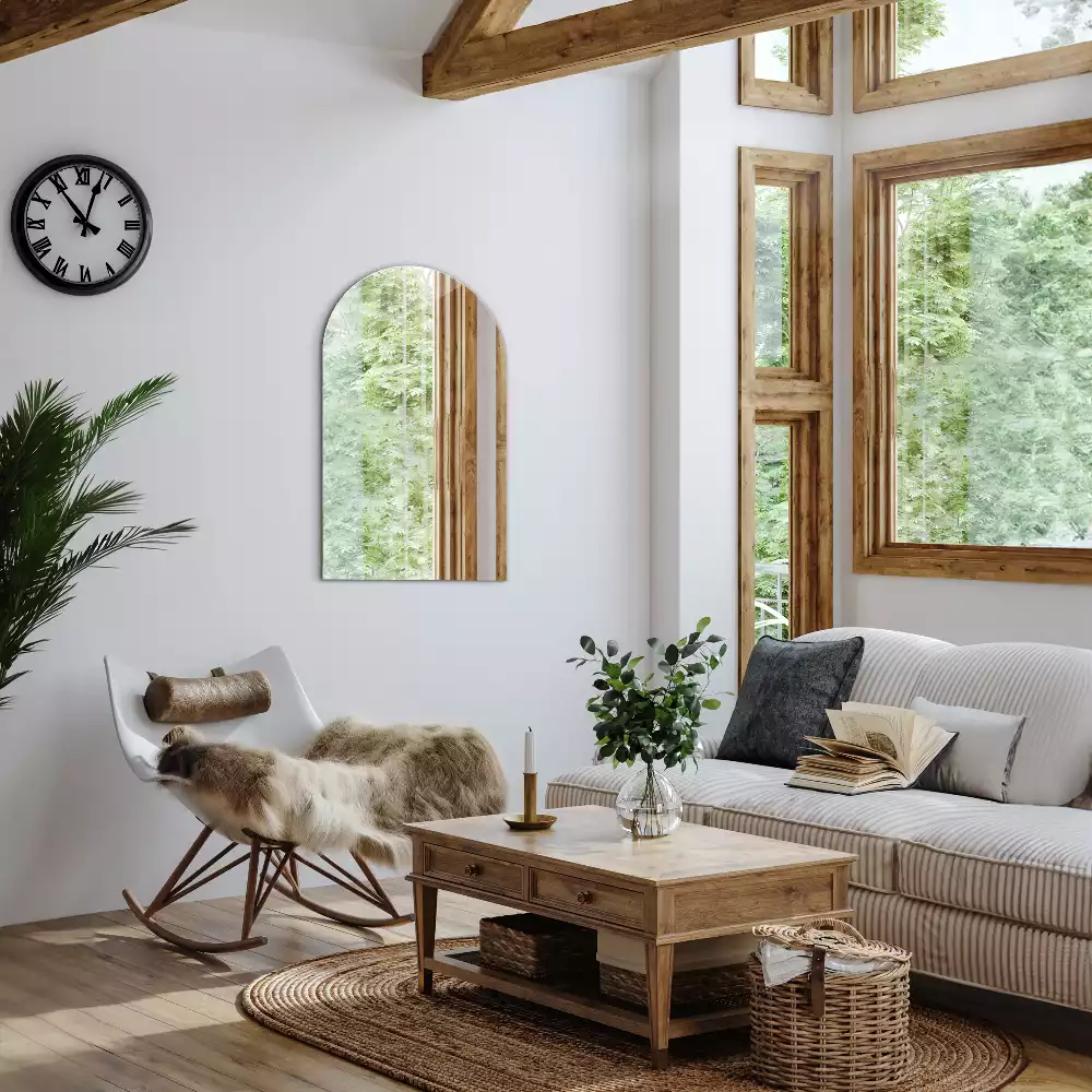 Boogspiegel hangende decoratieve