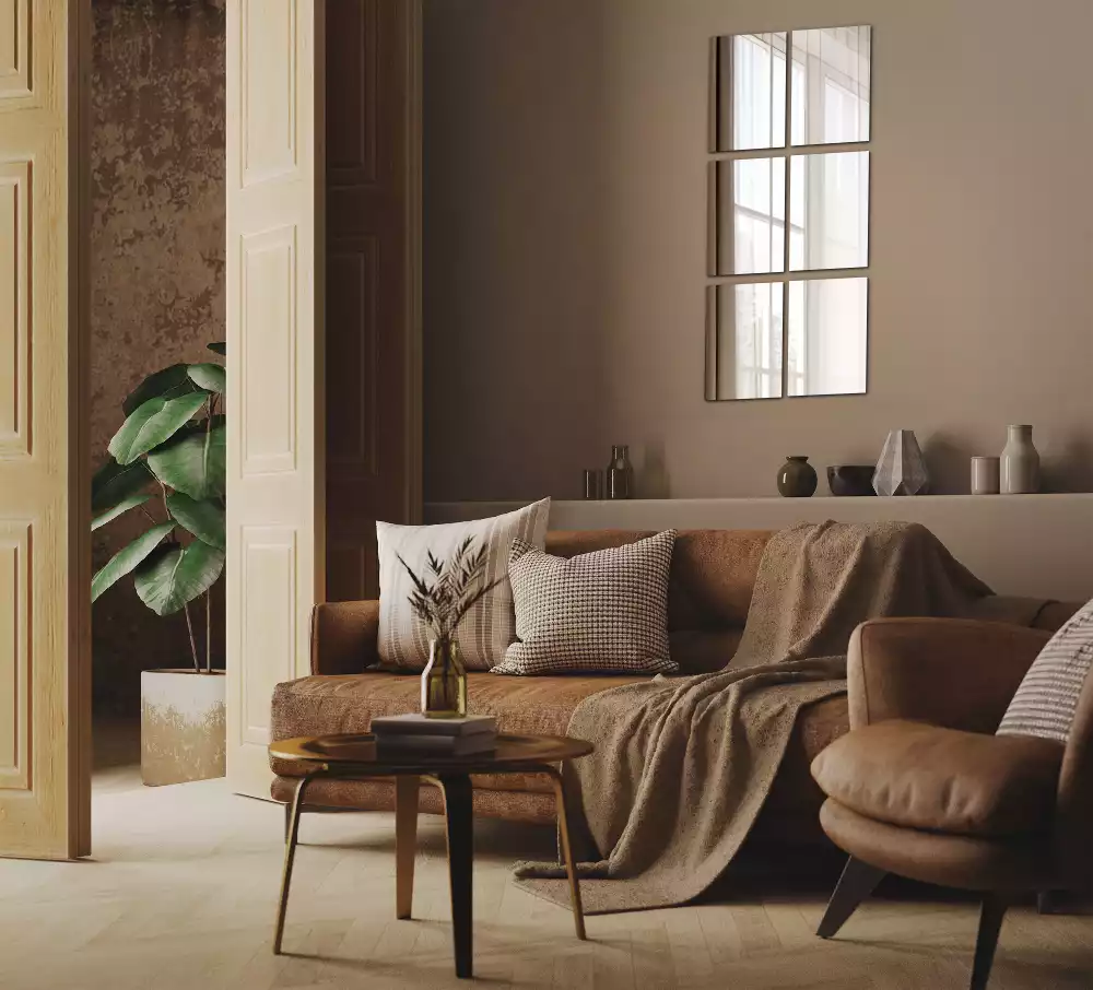 Spiegel tegels rechthoekig zelfklevend