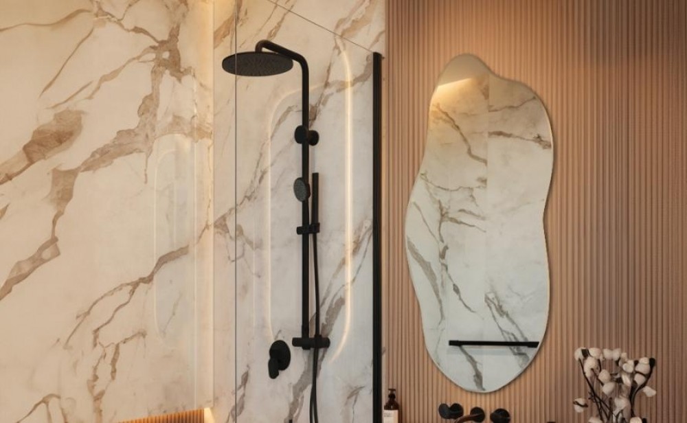 kleine badkamer met douche