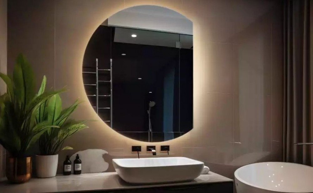 spiegel voor een kleine badkamer