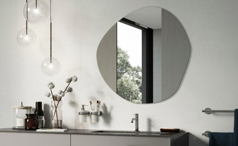 spiegel voor de badkamer